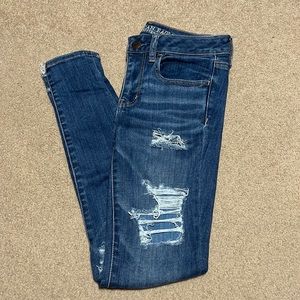 American Eagle super super stretch x jeggings. Regular length.